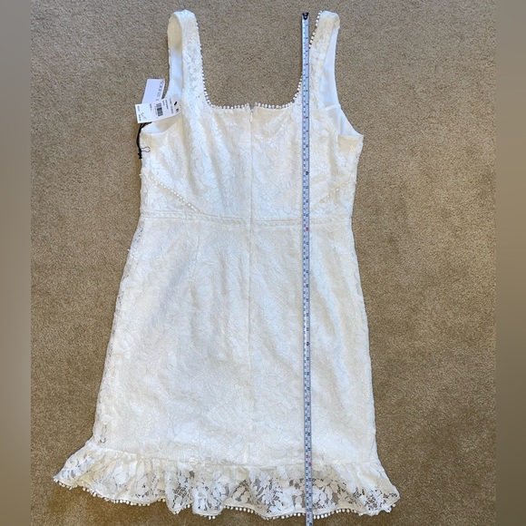 💍 🆕 NWT Ivory Lace Dress - Bridal - Floret Studios (Nordstrom) - Picture 6 of 8